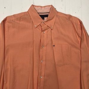 Orange Tommy Hilfiger Button down